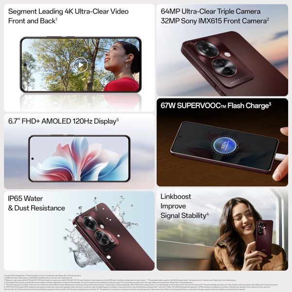 Oppo F25 Pro 5G (Coral Purple, 8GB RAM, 128GB Storage) - Image 6