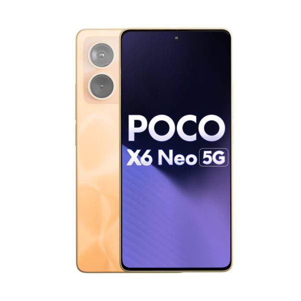 POCO X6 Neo 5G (Martian Orange, 12GB RAM, 256GB Storage)
