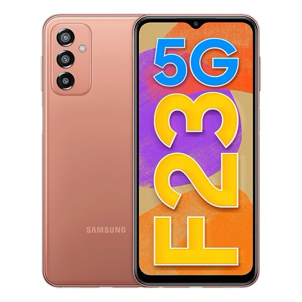SAMSUNG Galaxy F23 5G (Copper Blush, 128 GB) (4 GB RAM)