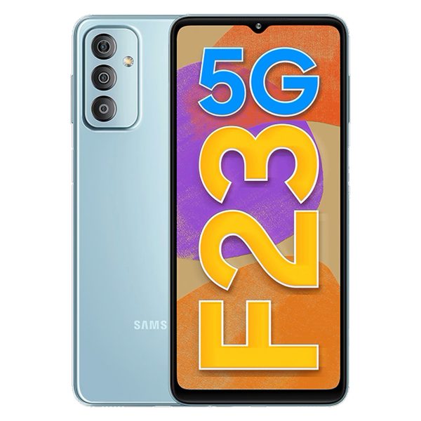 SAMSUNG Galaxy F23 5G (Aqua Blue, 4GB RAM 128GB Storage)